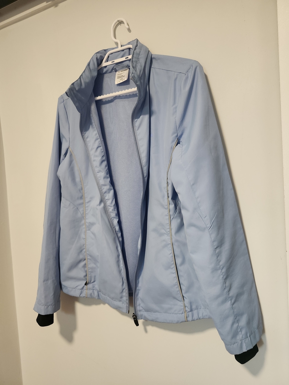 Diadora Periwinkle Mesh Lined Windbreaker Jacket Large | Lightweight
